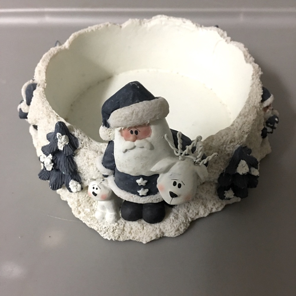 Christmas candle holder